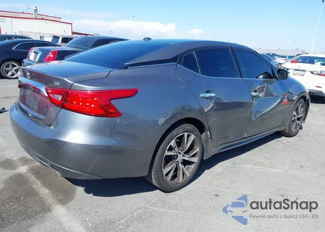 2017 Nissan Maxima 3.5 Sv из США, поврежденный, VIN 1N4AA6APXHC402608
